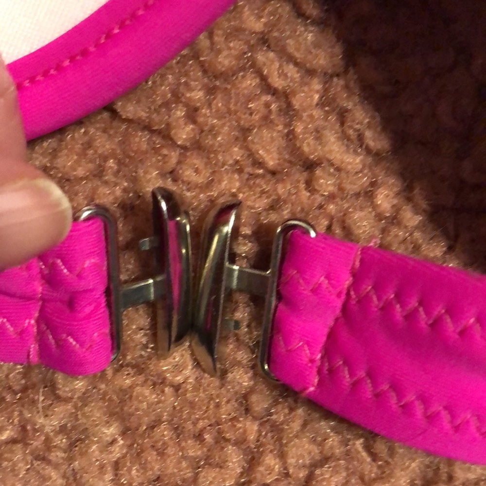 Shein Vibrant Hot Pink Bikini Top - Picture 5 of 6